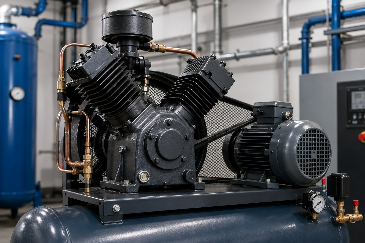 Piston Compressors Explained: How They Work, Uses & Buying Considerations