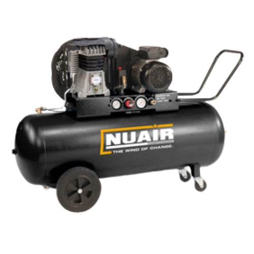 Nuair Compressor B3800B/3M/50 Q-TECH PRO UK 2.2KW 50Ltr 10Bar 230V Portable (13A)