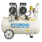 Hyundai HY27550X 1500W 50L Oil Free Low Noise Portable Electric Air Compressor 11CFM 118psi
