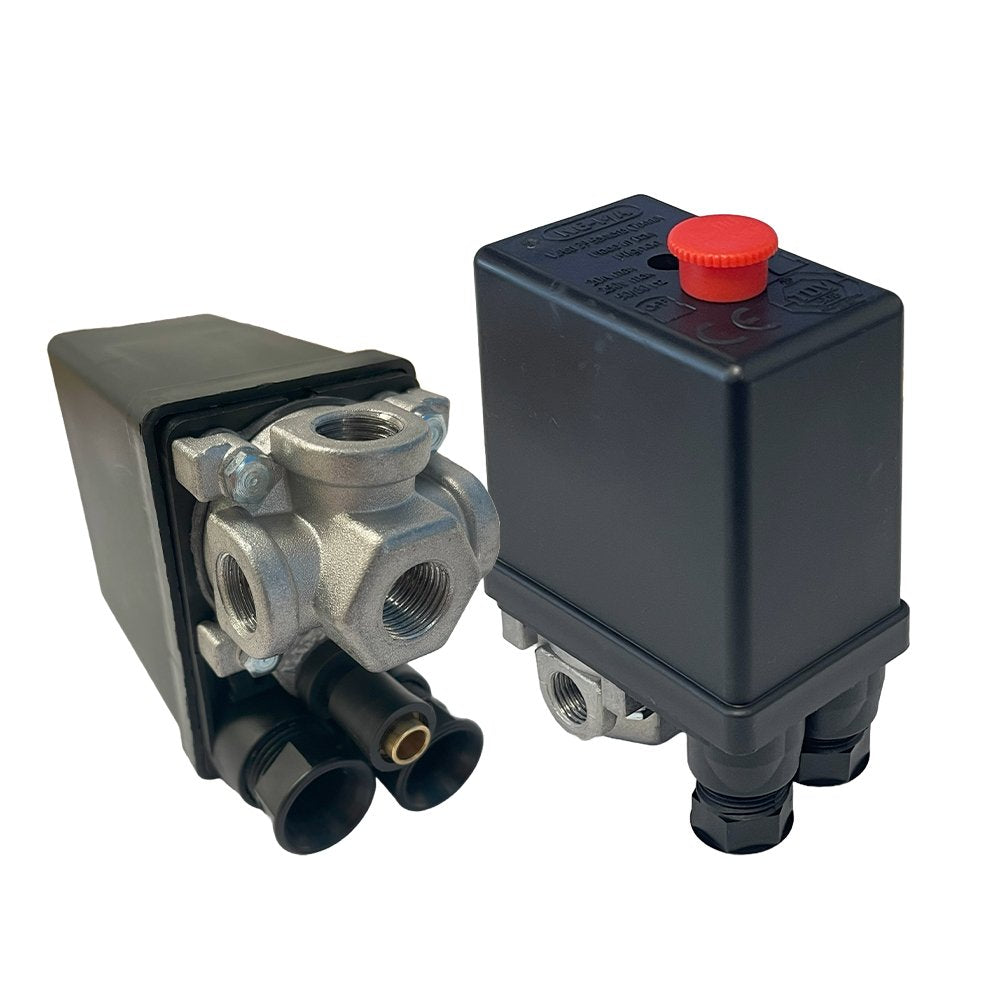 NEMA Pressure Switch 4 Way 20A 12 Bar 1/4"