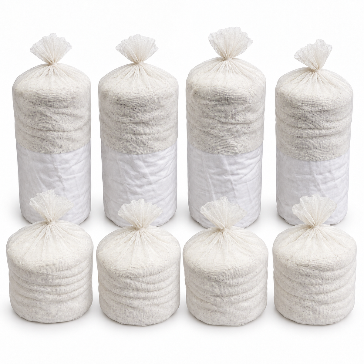 Worthington S850 Full Service Kit (D): 4 white bags and 4 black bags - illustrative kit image