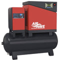 Airwave ECO-Speed, Fixed Speed Compressor, 7.5hp/5.5Kw-400V, 30 CFM, Max 10 Bar, 350L Tank Mounted + Dryer.