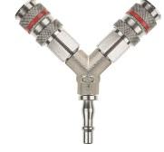 SERIES 19 'Y' COUPLING TWIN   OUTLET