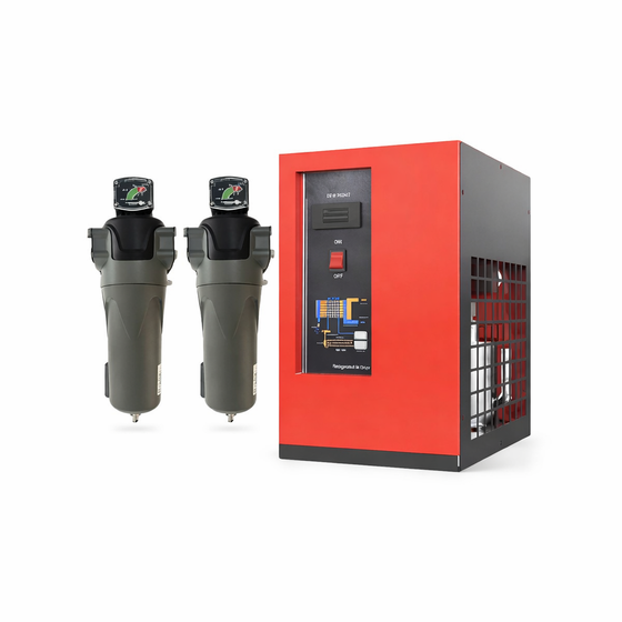 Airwave TR5 Air Compressor Dryer With Filters – Refrigerated Air Dryer (25 CFM)
