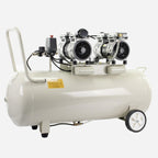 Hyundai HY275100 Electric Air Compressor with Dual 750W 230V Motors, 2hp and 100L Tank