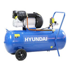 Hyundai HY30100V Electric Air Compressor with V-Twin Cylinder, 2.2kW 230V Motor, 3hp and 100L Tank