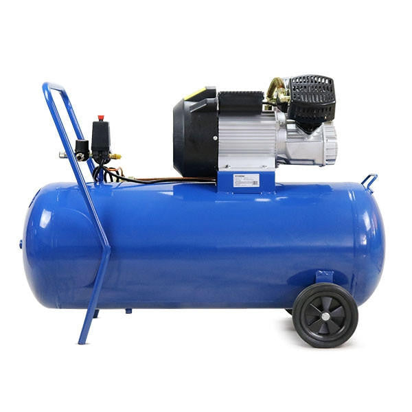 Hyundai HY30100V Electric Air Compressor with V-Twin Cylinder, 2.2kW 230V Motor, 3hp and 100L Tank