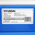 Hyundai HY3050V Electric Air Compressor with V-Twin Cylinder, 2.2kW 230V Motor, 3hp and 50L Tank