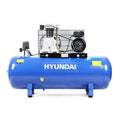 Hyundai HY3150SX 3hp 150L Low Noise Air Compressor 14CFM 145psi Twin Cylinder Belt Drive