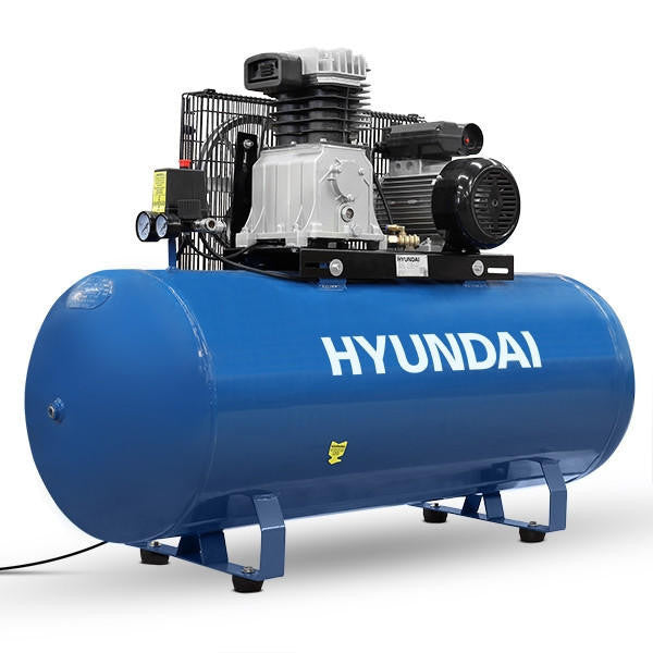 Hyundai HY3200SX 3hp 200L Electric Air Compressor 14CFM 145psi Belt Drive
