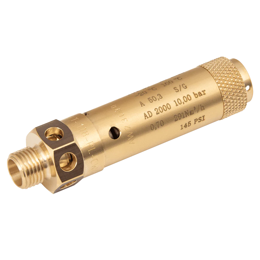 11.0BAR 1/4" BSPM PRESSURE SAFETY VALVE