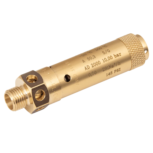 11.0BAR 1/4" BSPM PRESSURE SAFETY VALVE