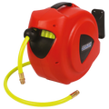 AIR & WATER HI VIS HOSE REEL 3/8"X10M