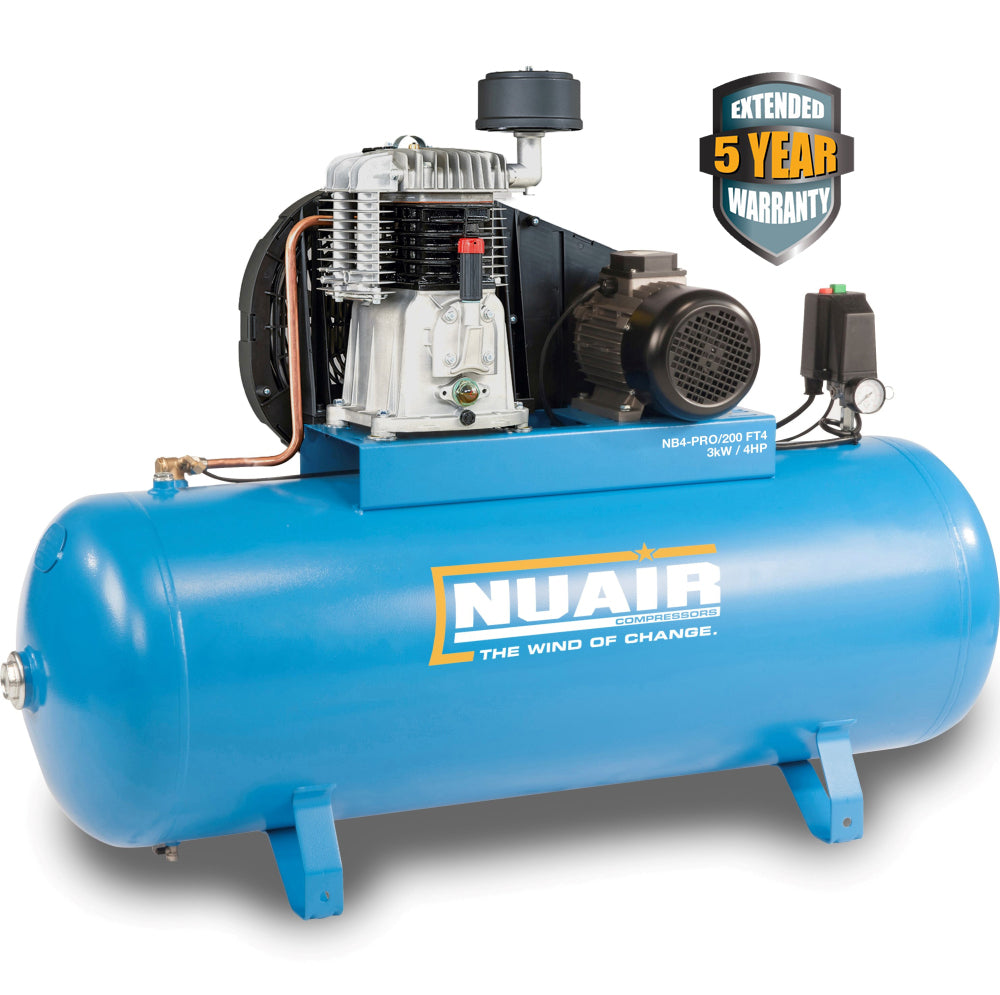 Nuair NB4-200/PRO FT4 Air Compressor
