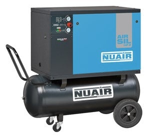 Nuair Compressor AIRSIL1 B2800B/3CT/100 2.2KW 100Ltr 10Bar 400V Portable