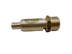 Safety Valve 3/8" 11 Bar With Certificate No Ring Pull