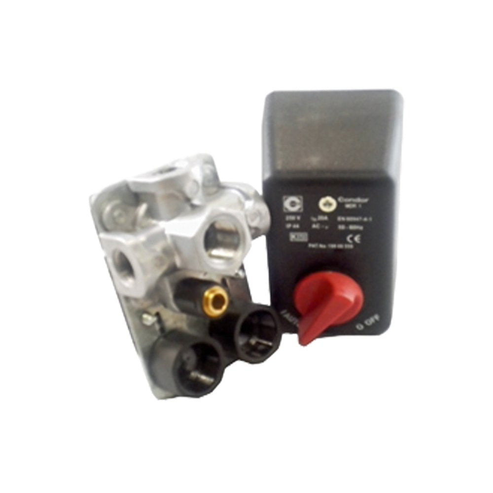 Condor MDR1 Pressure Switch 4 Way 12 Bar 20A 3/8"