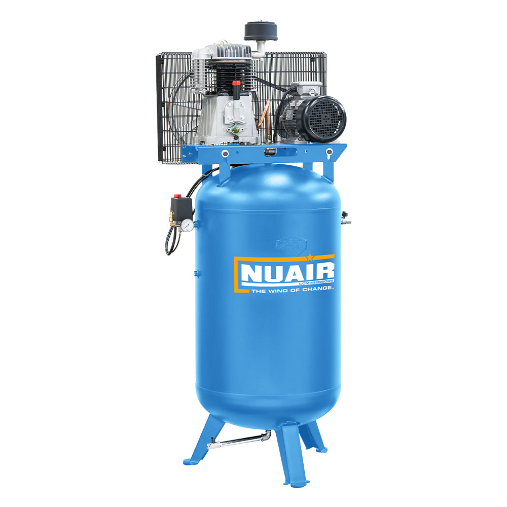 Nuair Compressor NB5/5.5FT/270V 4KW 270Ltr 11Bar 400V Stationary