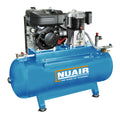 Nuair Diesel Compressor NB7/270F/10 10HP 270Ltr 10Bar Stationary Diesel