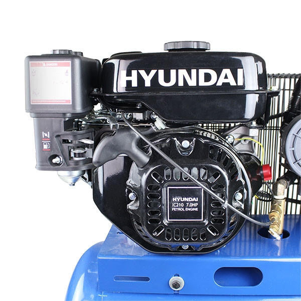 Hyundai HY70100P 7.0hp Petrol Air Compressor with 90L Tank