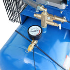 Hyundai HY140200PES Static Floor-Mounted Petrol Air Compressor, 14hp and 200L Tank