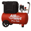 PRO-TEK, 2hp/1.5Kw, 6.5 CFM, 10 bar, 24L Tank, Oil Free Piston Compressor