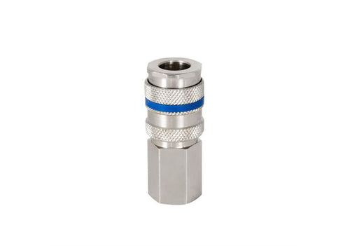 1/2" BSPP FEM COUPLING NICKEL PLATED